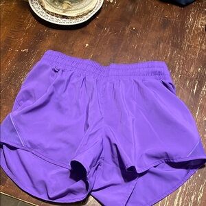 Women’s xs purple all in motion athletic shorts
